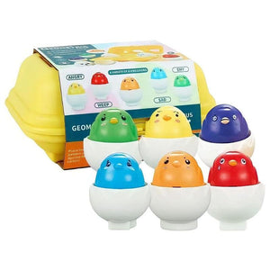 Interactive Hide & Squeak Eggs – from baby age up