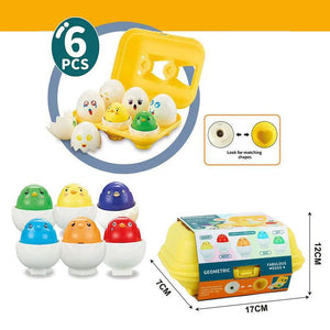 Interactive Hide & Squeak Eggs – sensory toy
