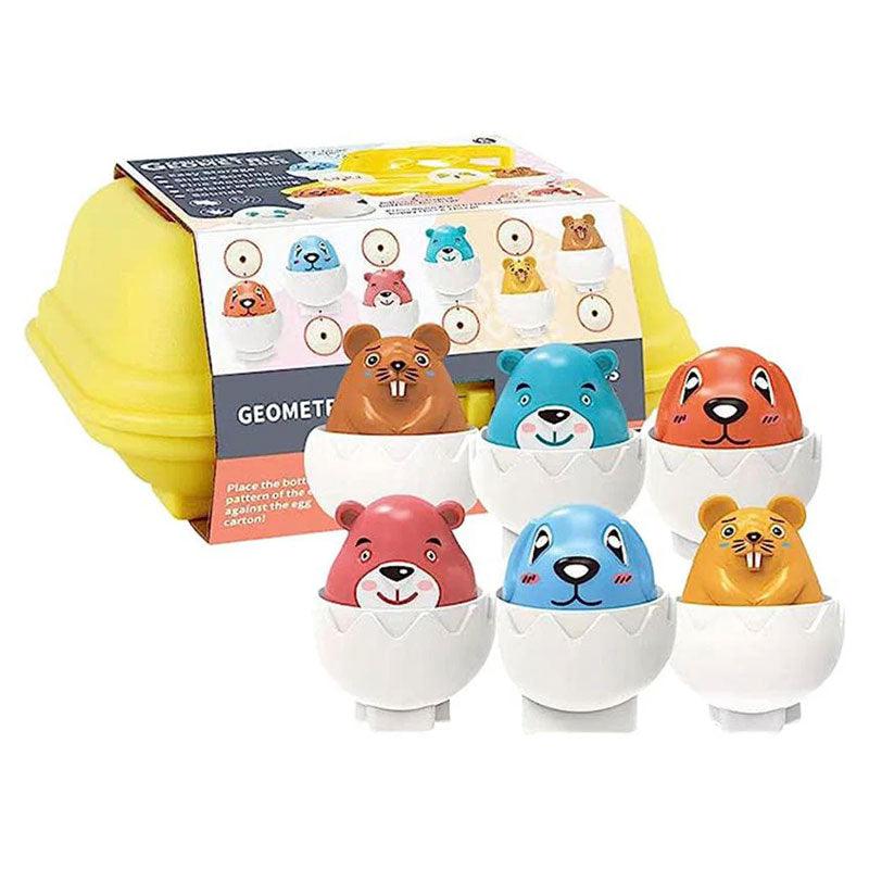 Interactive Hide & Squeak Eggs – educational toy