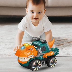 Interactive LED Dinosaur Chariot Toy – toy vehicle