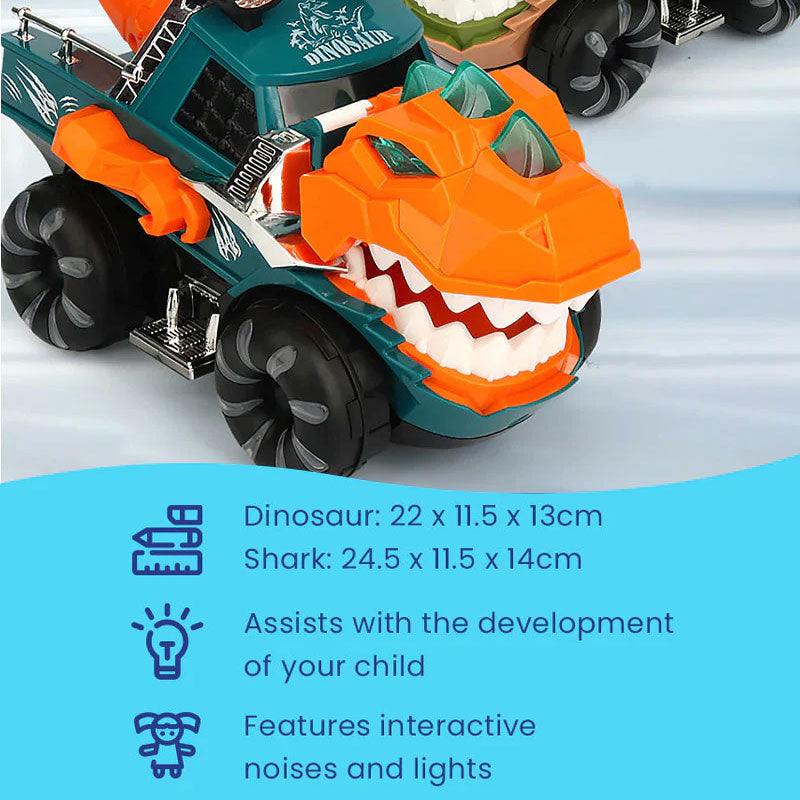 Interactive LED Dinosaur Chariot Toy (view 8)