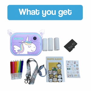 Kid Instant Print Camera – activity toy
