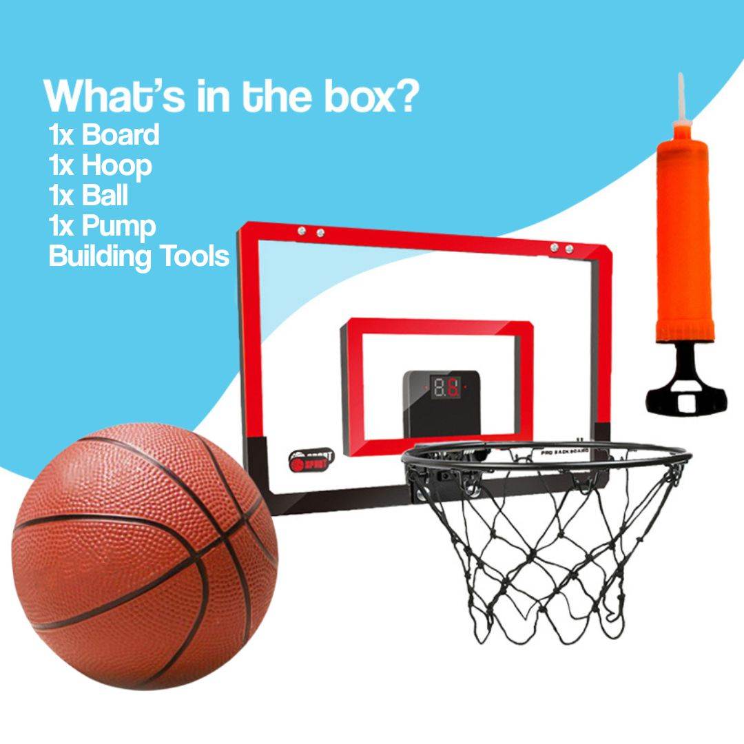 LED Pro Foldable Basketball Hoop with Digital Scoreboard (view 11)