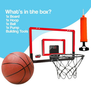 LED Pro Foldable Basketball Hoop with Digital Scoreboard (view 11)
