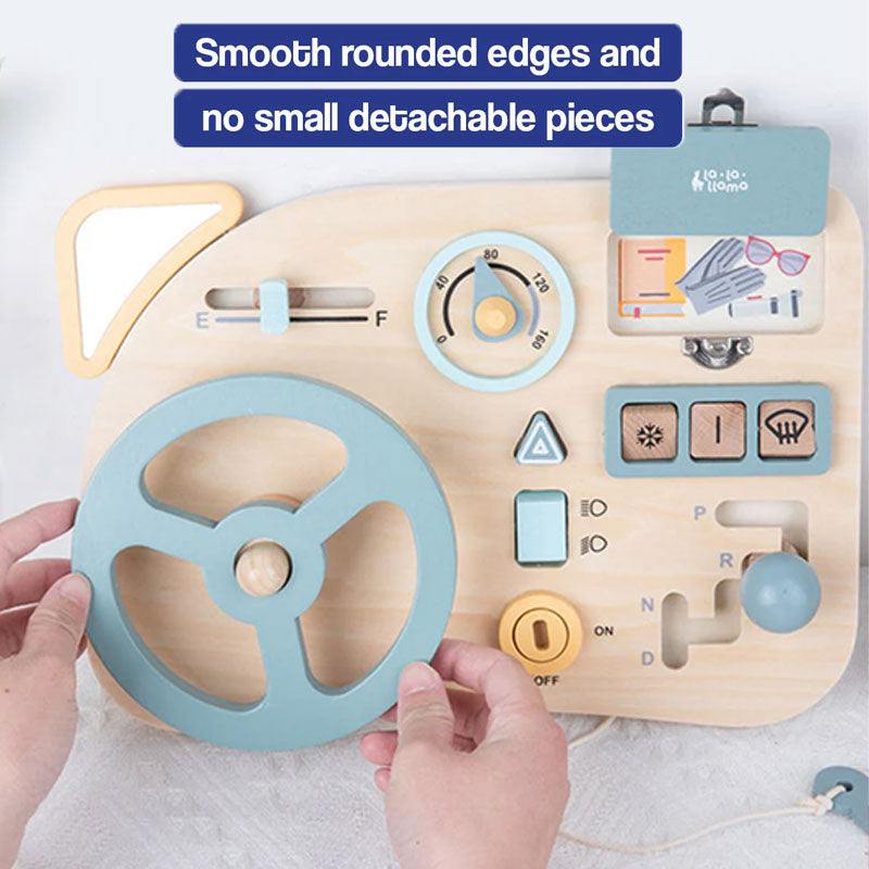 Little Driver Montessori Activity Board – gift idea for kids and grandchildren