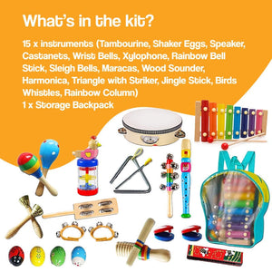 Little Musicians Discovery Kit – gift idea for kids and grandchildren