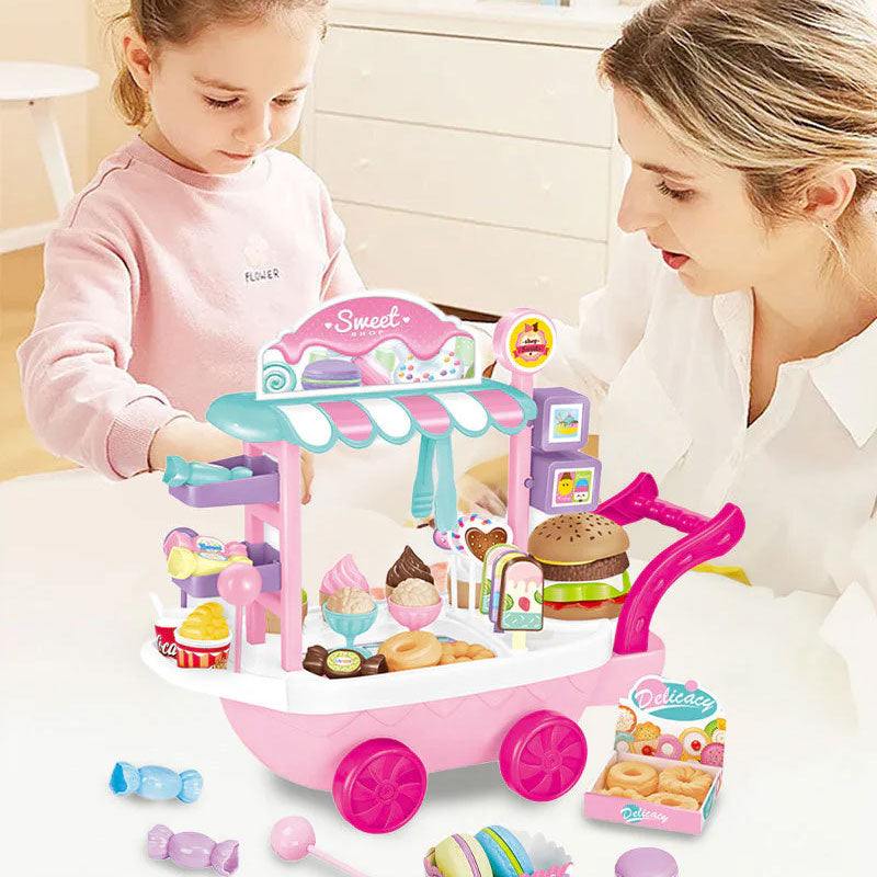Little Vendor Ice Cream Cart – pretend play set