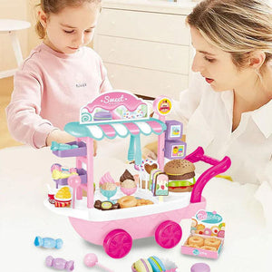 Little Vendor Ice Cream Cart – pretend play set