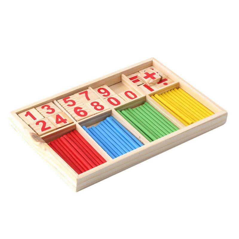 Math Wooden Counting Sticks – educational toy
