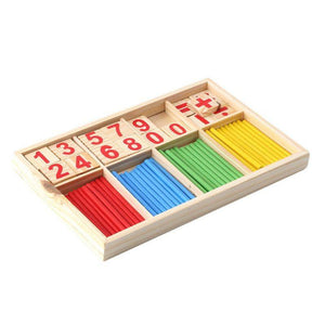Math Wooden Counting Sticks – educational toy