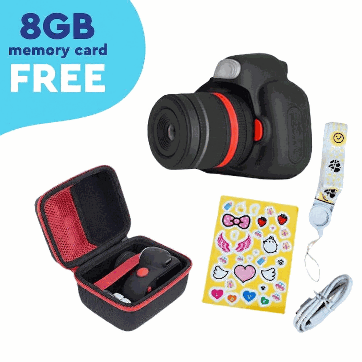 Mini Photographer Digital Camera – for kids ages 2+