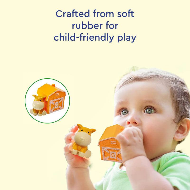 Montessori Farm Animals Counting & Sorting Set – educational toy
