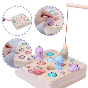 Montessori Fishing Toy – for kids ages 4–9