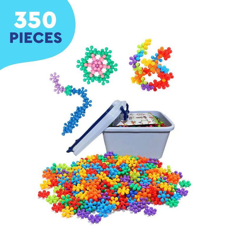 Plum Blossom Building Blocks (350 pieces) – for kids ages 4+