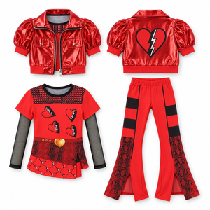 Metallic Rocker 3-Piece Costume Set – for kids ages 3+