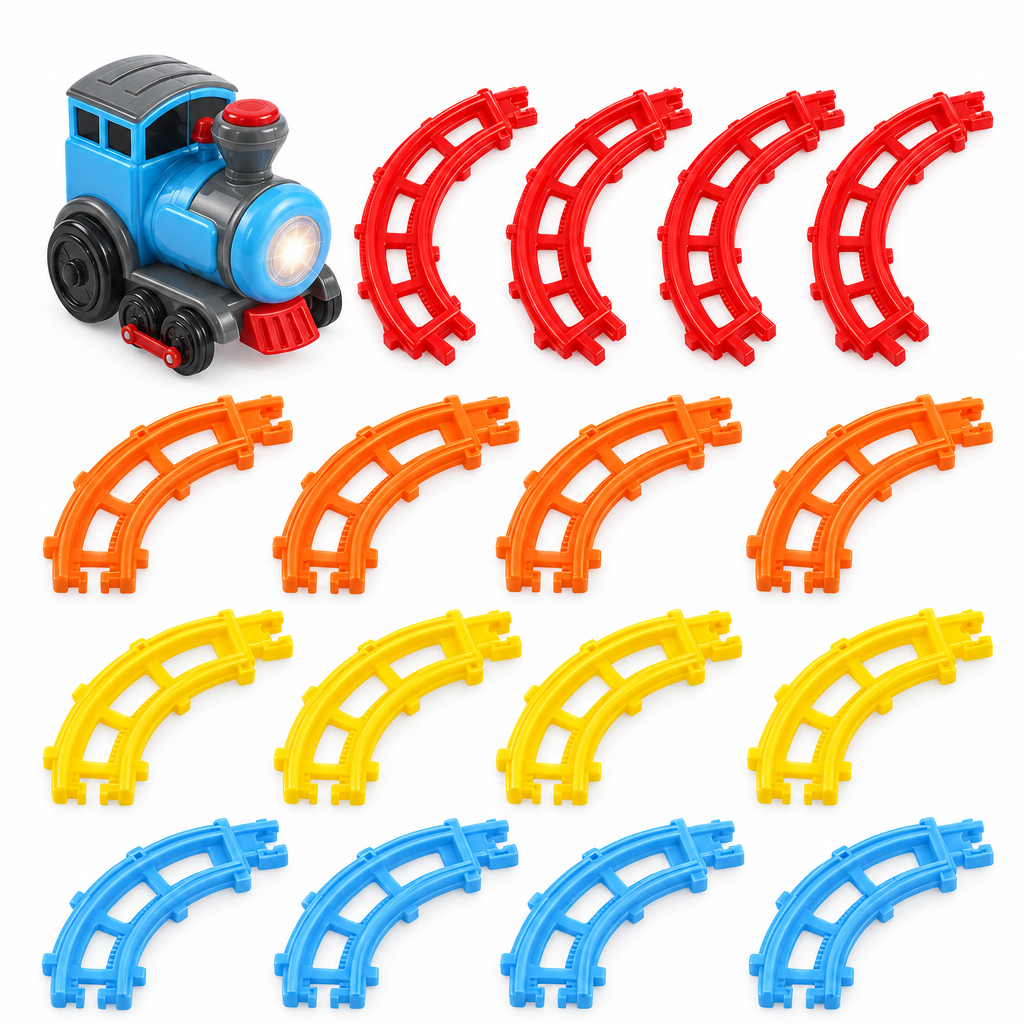 Rollover Train Track Set – for kids ages 3–9