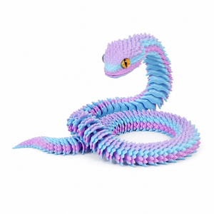Articulated 3D-Printed Viper Snake (view 6)