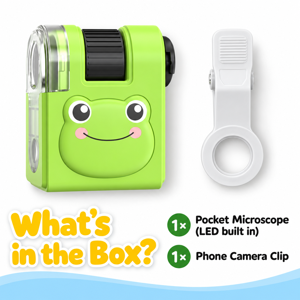 Kids Pocket Microscope – Montessori-inspired toy