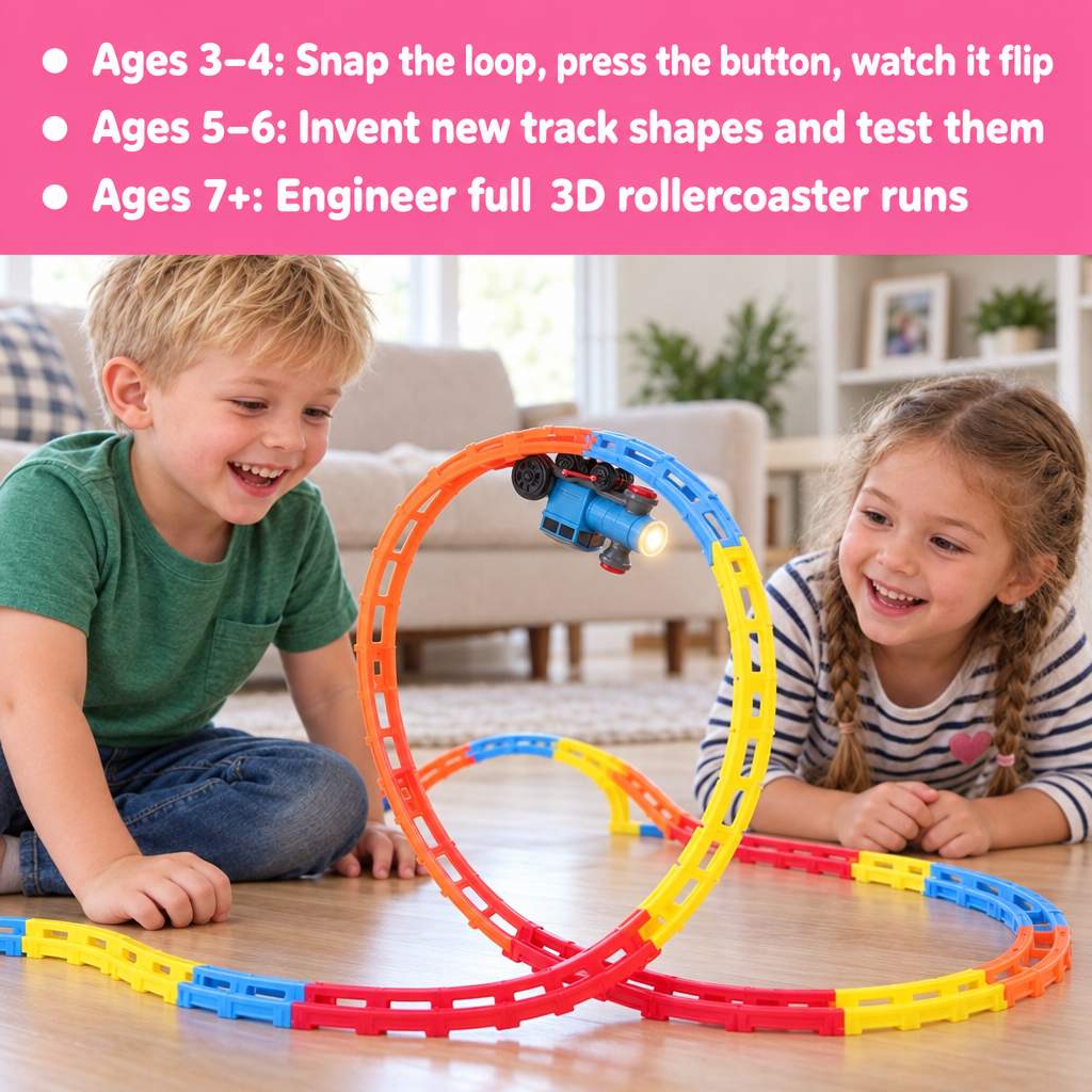 Rollover Train Track Set (view 7)