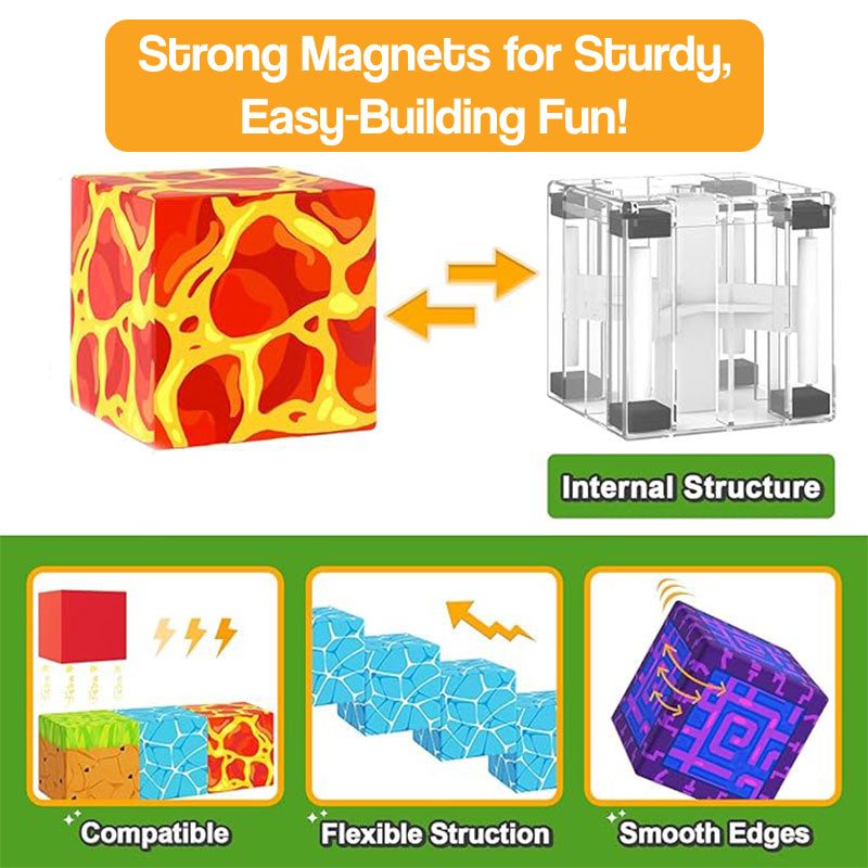 PowerCube Creative Magnetic Blocks – gift idea for kids and grandchildren