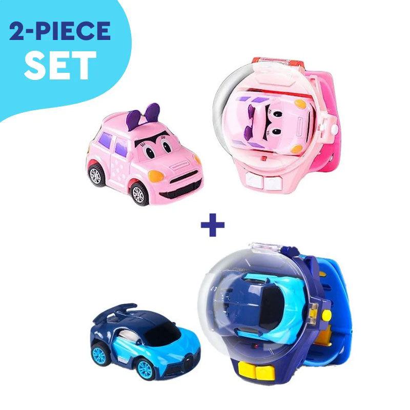 Racing Duo: Dual Player Watch-Controlled Race Cars (2 PIECES) – for kids ages 1+