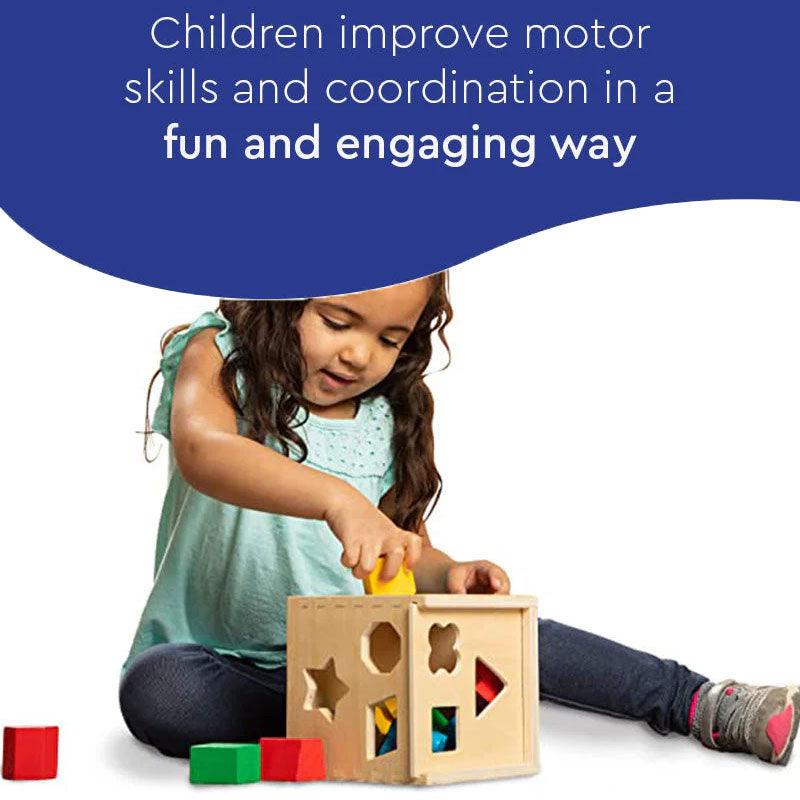 ShapeSort Play Cube – sorting toy
