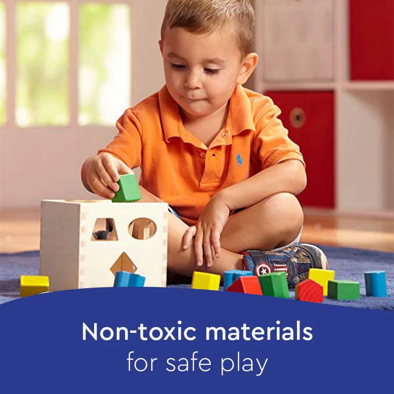 ShapeSort Play Cube – wooden toy