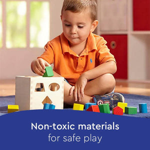 ShapeSort Play Cube – wooden toy