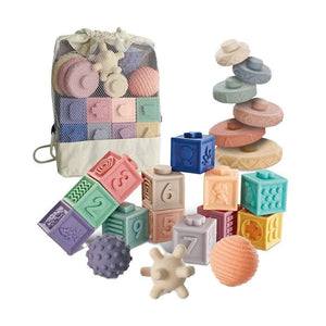 SoftStack Baby Blocks – from baby age up