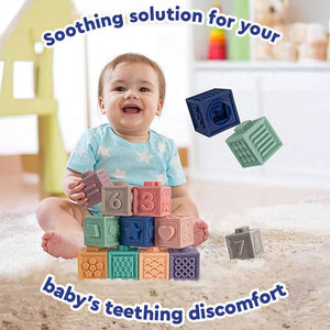 SoftStack Baby Blocks – screen-free play