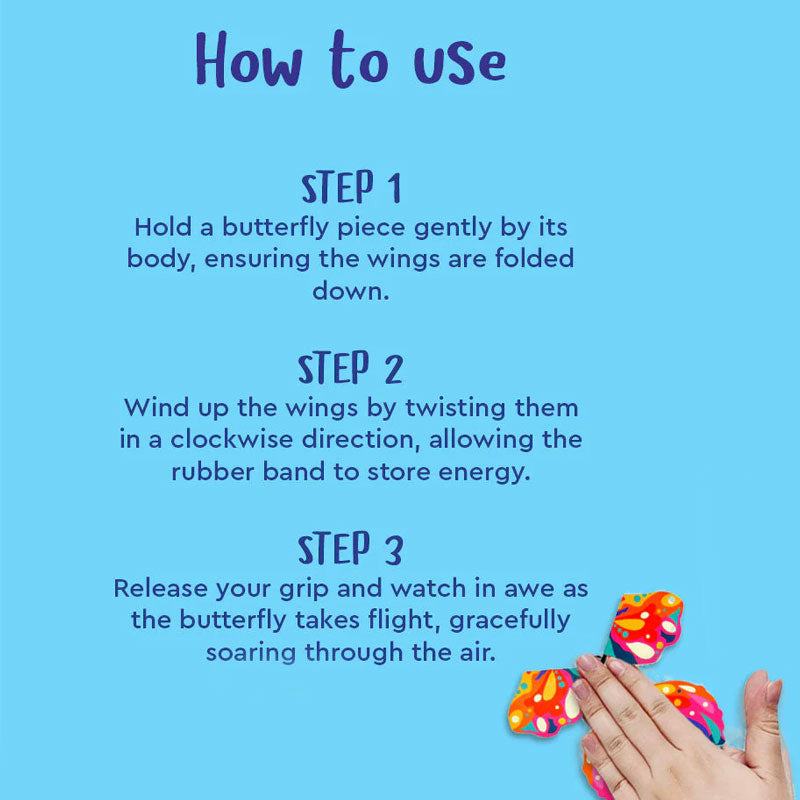 Wonder Flutter Flying Butterfly Set – gift idea for kids and grandchildren