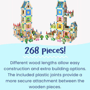 Wooden Building Blocks Castle (view 7)