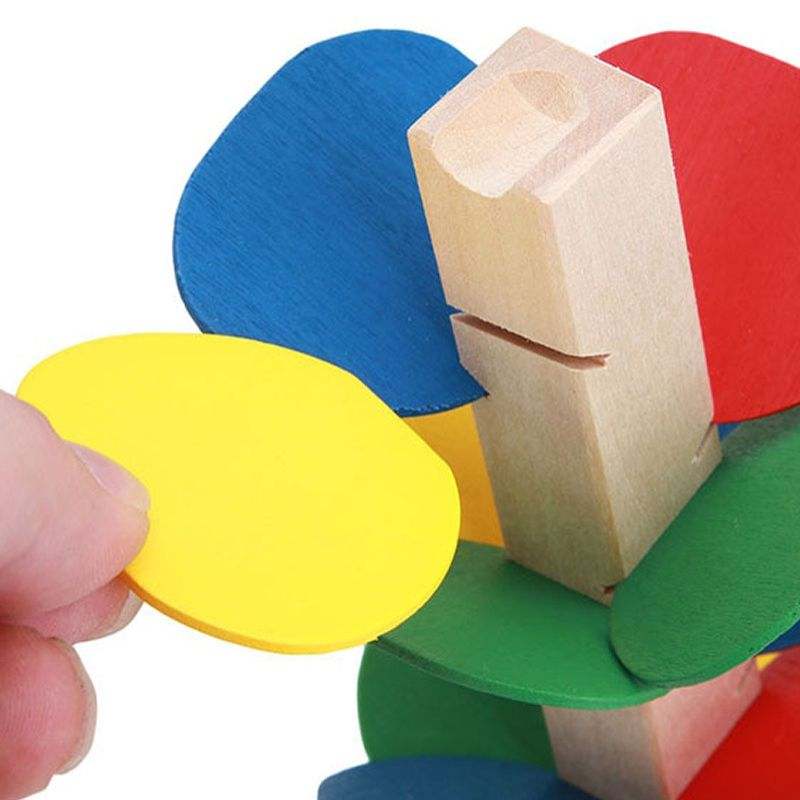 Wooden Tree Marble Ball Run Track – gift idea for kids and grandchildren