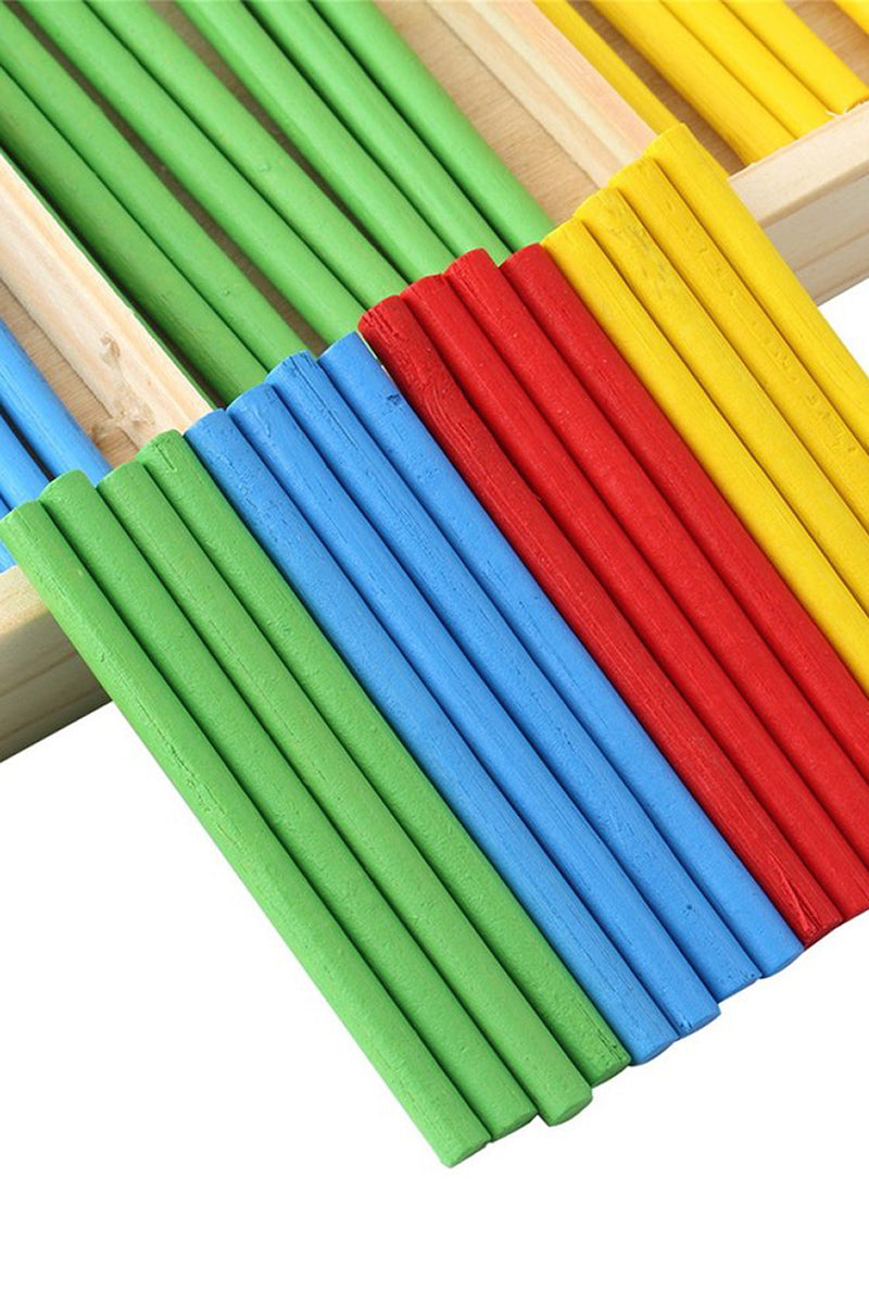 Math Wooden Counting Sticks
