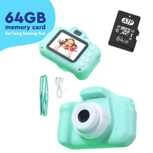 Smart Mini Camera Kids Camera 1080p Hd Digital Camera Screen With 32gb Card