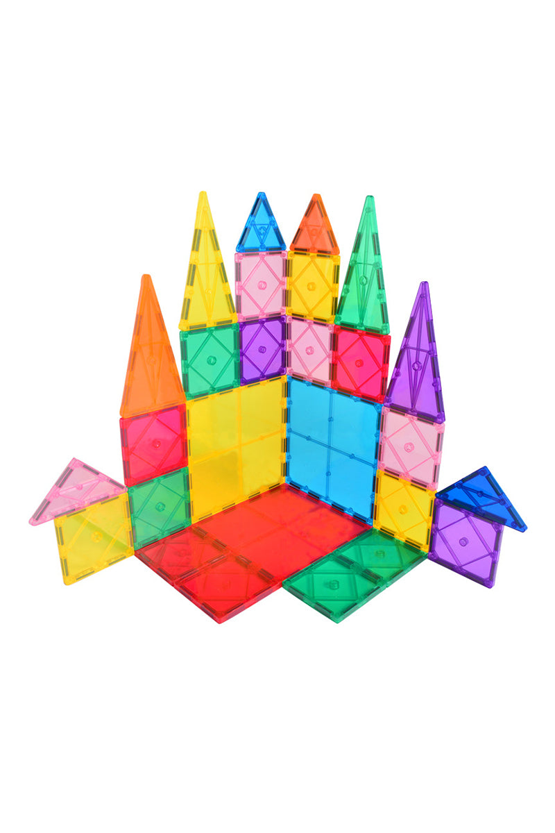 Magnetic Building Tiles Transparent Blocks Toy - TwoElephants