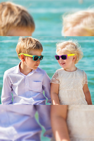 SUN SAFE: The Polarized and Flexible Kids Sunglasses
