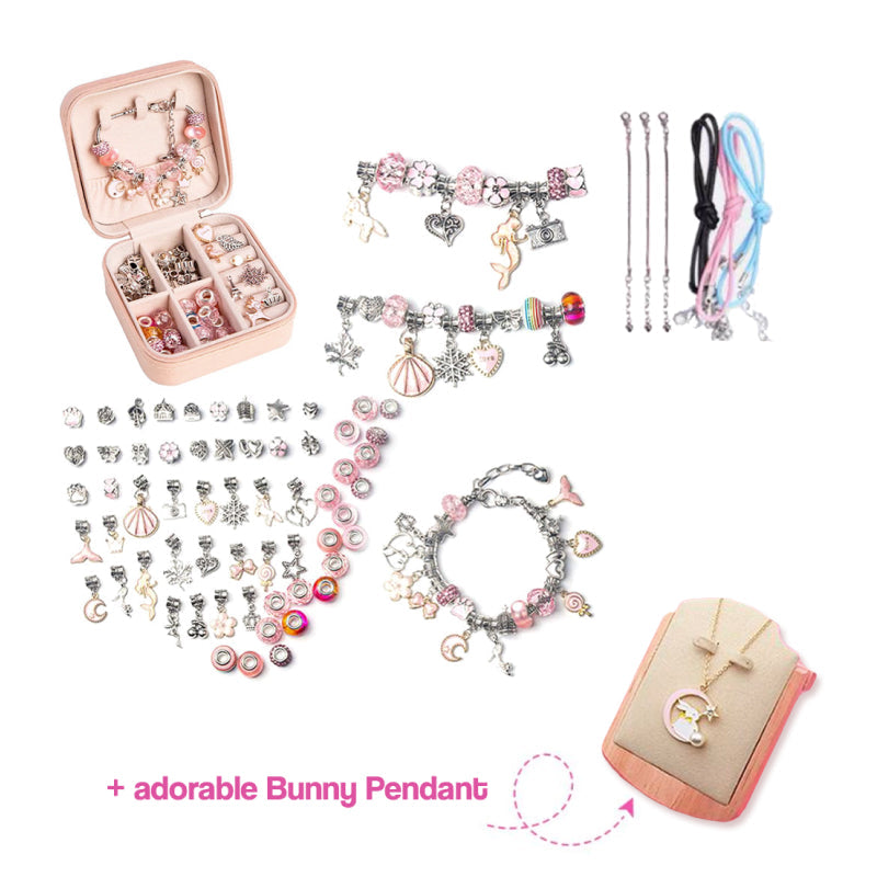 DIY Bracelet Making Kit for Kids – JFOX Jewelry