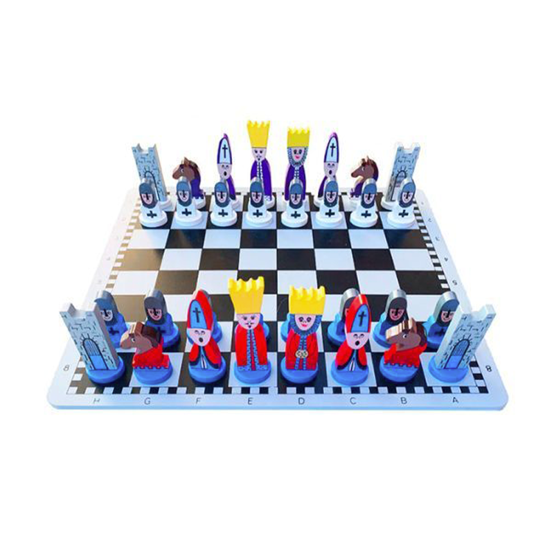 Dinosaur Chess Custom Chess Set Polymer Clay Chess 