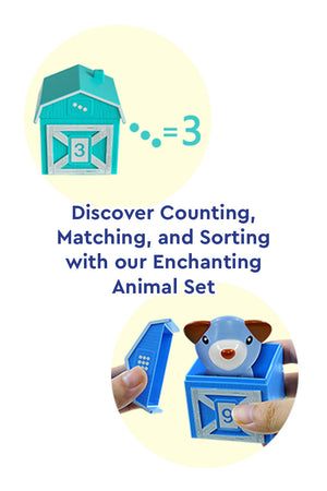Montessori Farm Animals Counting & Sorting Set