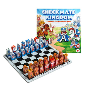 Checkmate Kingdom Educational Chess Set for Kids