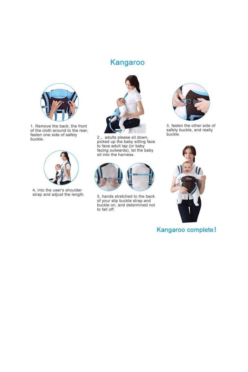 Revubaby Oft Plus Kangaroo Anthracite Baby Carrier Bag Infant Carrier Sling main image 0