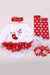 My First Christmas Baby Tutu Romper Set - TwoElephants
