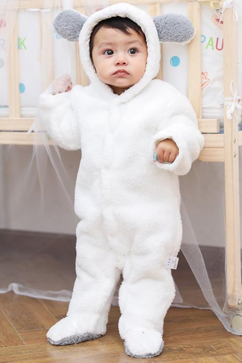Teddy Bear Baby Onesie - TwoElephants